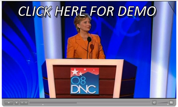 Hillary Clinton Video On Demand Demo