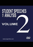 Student Speeches for Analysis Volume 2