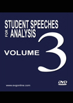 Student Speeches for Analysis Volume 3