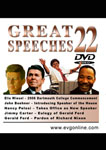 Great Speeches Volume 22